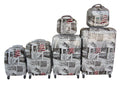 Luxury PC Travel Luggage - 6 Piece - American Flag