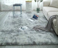 Rugs Shaggy Fluffy Carpets - Light grey