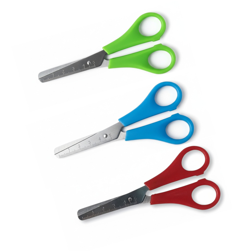 MT Kids Safety Scissors - 12 Pack Assorted School Scissors