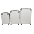 SMTE Hardshell ABS Luggage Set with Protective Corner Guards - 3-Piece