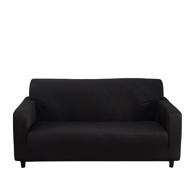 Couch Covers Stretch Material - Black - 140 cm