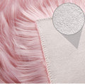 Super Soft Faux fur Fluffy  Rug - Pink