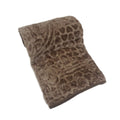 Double Size IYWA Silk Blanket - One-Ply - Warm And Comfy - Dark Brown