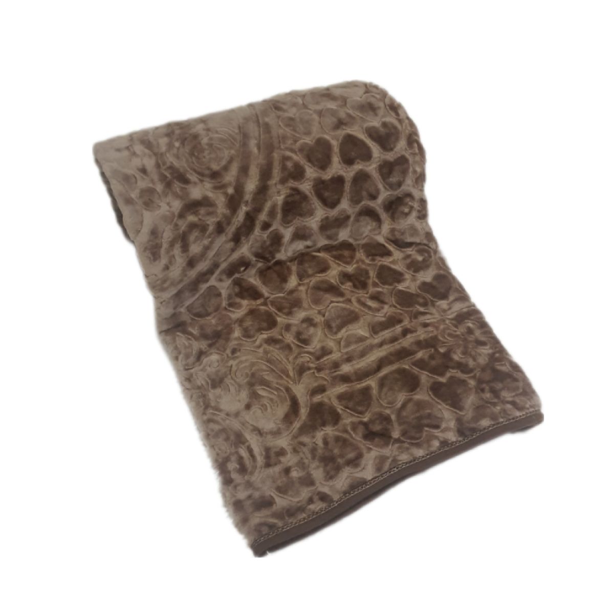 Double Size IYWA Silk Blanket - One-Ply - Warm And Comfy - Dark Brown