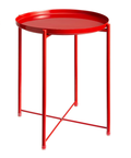 Metal Coffee Table - Red