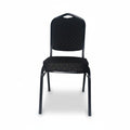 SMTE Premium Conference & Dining Chair - Stackable Black
