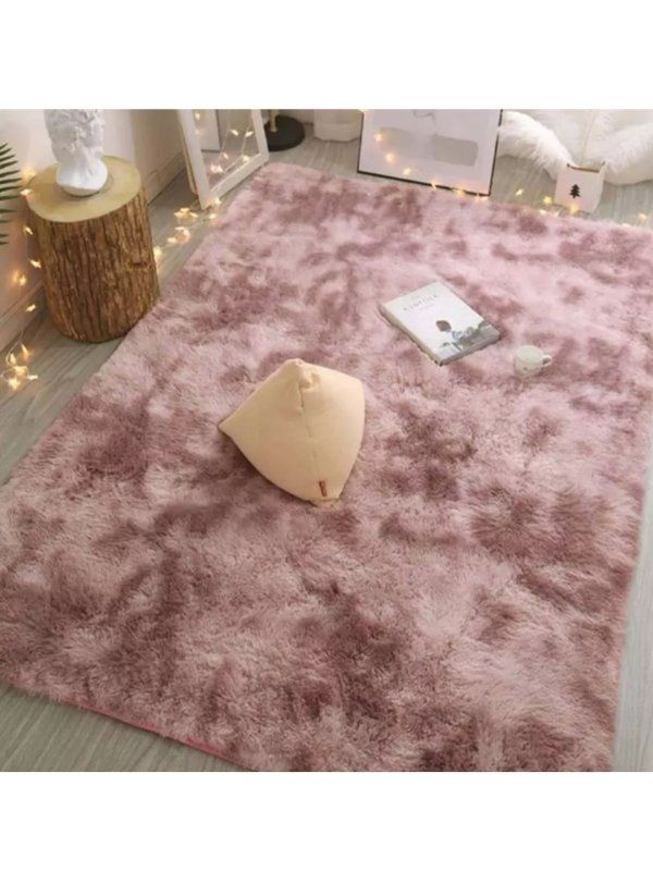 Tinted Brown Fluffy Rug/Capert (200x150)
