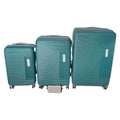 SMTE Galaxy G-3 Premium 4-Piece Hardshell Luggage Set - Emerald Green