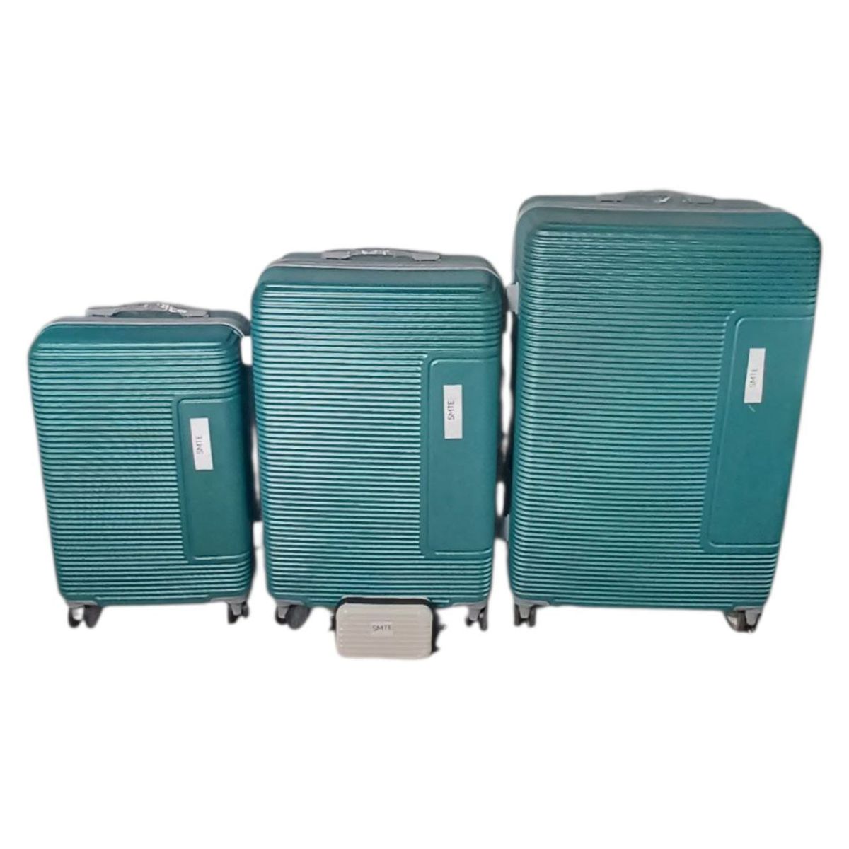 SMTE Galaxy G-3 Premium 4-Piece Hardshell Luggage Set - Emerald Green