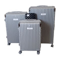 SMTE Galaxy Series Silver Hardshell Luggage Set - 4-Piece