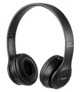 P47 Wireless Bluetooth Headphones Black