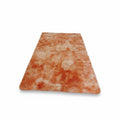 SMTE Fluffy Shaggy Carpet - Soft Large Foldable Area Rug - Orange Mix