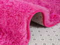 Fluffy Pink Rug/Capert 200x150