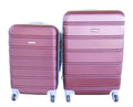 2 Piece Premium Luggage Set - Dark Plum