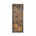 SMTE Rustic Range Reclaimed Wood Basketweave Door RWGO1