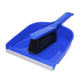Soft Dustpan and Brush Set Blue
