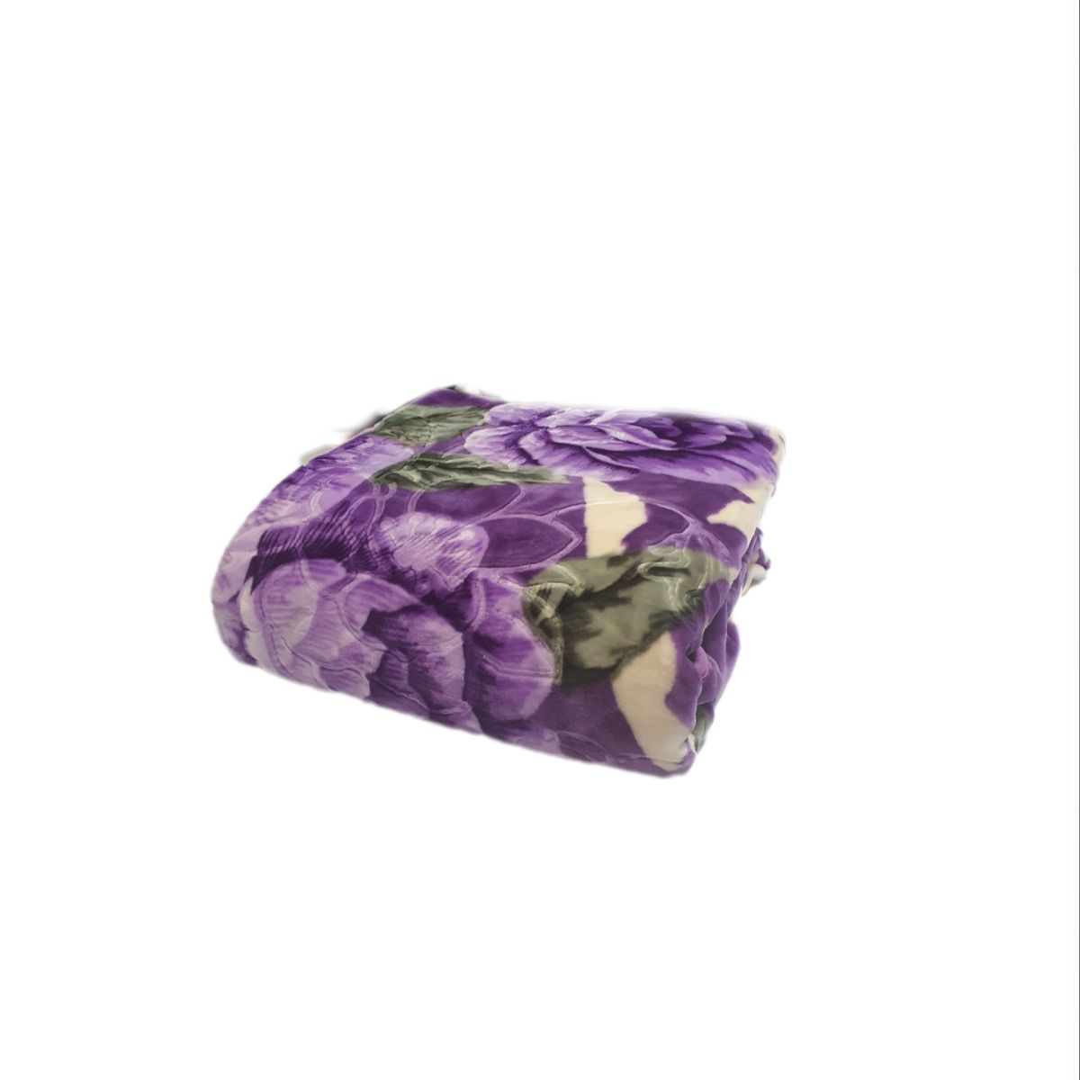 High Quality 1 Ply Extreme Warm Winter Blanket & IYWA Tieback - Purple