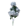 SMTE Artificial Silver Peony Bouquet