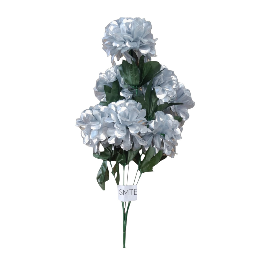 SMTE Artificial Silver Peony Bouquet