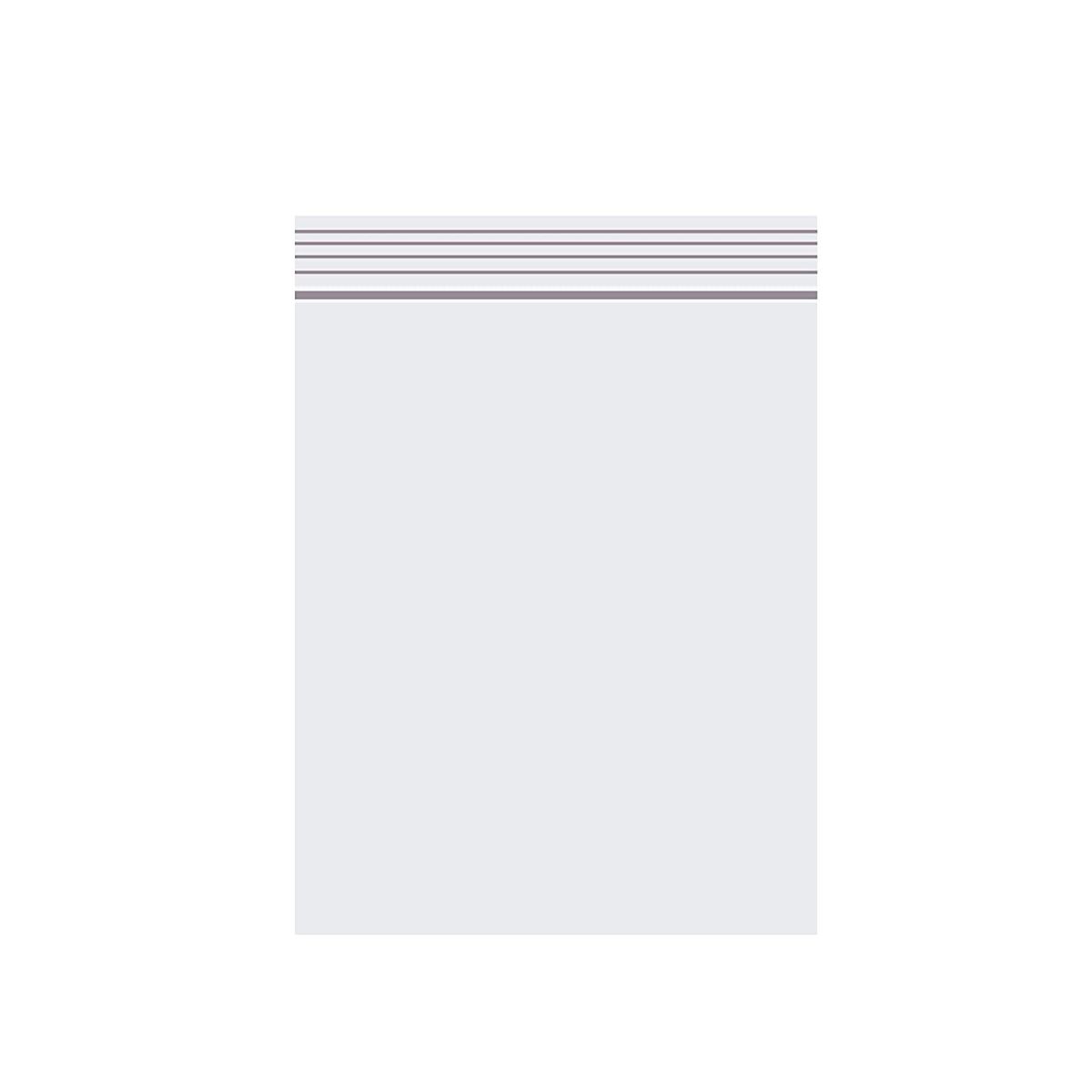 100 Pack x 2 Plastic Poly Zipper Bag (120 x 180-40micron)