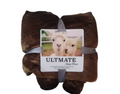 The Ultimate Sherpe Throw Blanket - Brown