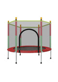 4.5Ft. Kids Trampoline with Safety Net - Red