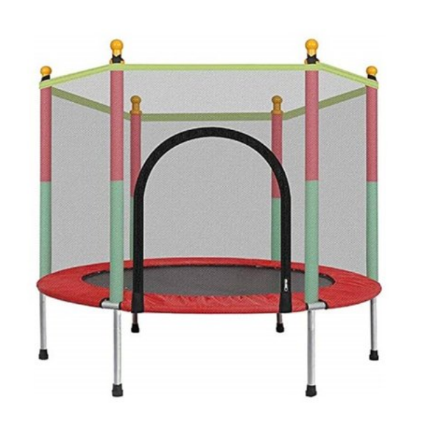 Indoor/Outdoor Mini Trampoline - Red