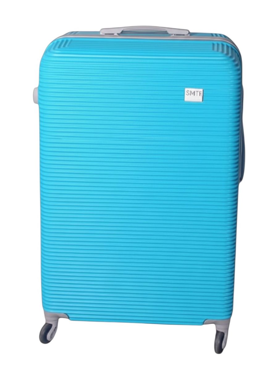 SMTE 27 Inch Hardshell Suitcase - Large Capacity Travel Luggage - Sky Blue