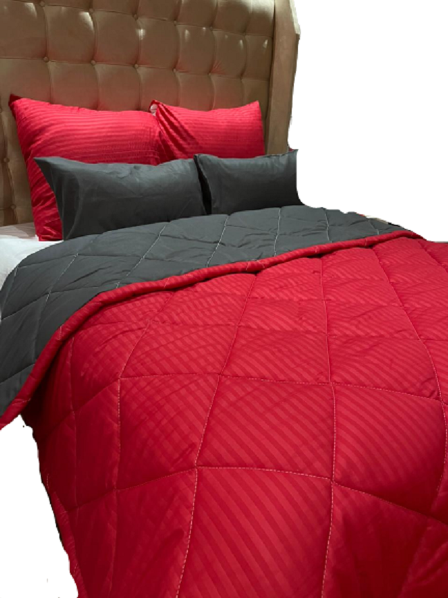 5 Piece Reversible Comforter 06 - Queen