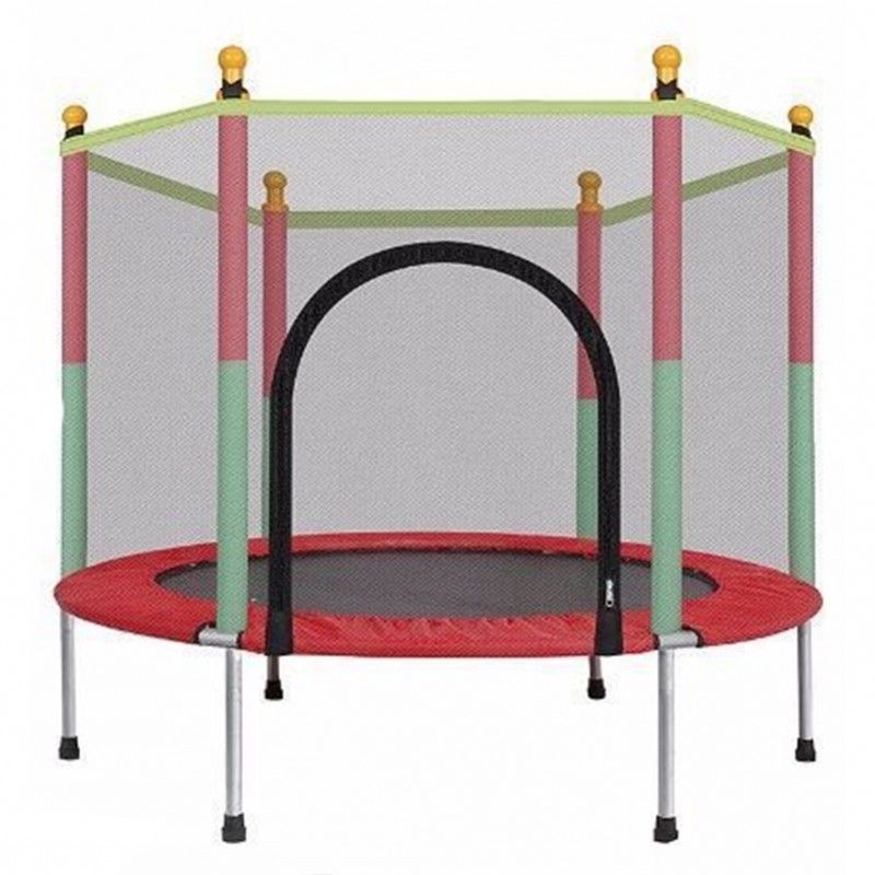 Toddler Kids Trampoline With Protection Net