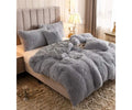 3 Piece Comforter - Grey