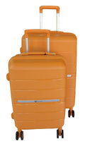 Unbreakable Travel Luggage 2 Piece Suitcases Spinner - Orange