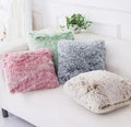Fluffy Pillow Covers Set - Orange