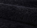 Light fluffy shaggy Rug/Carpet - Black