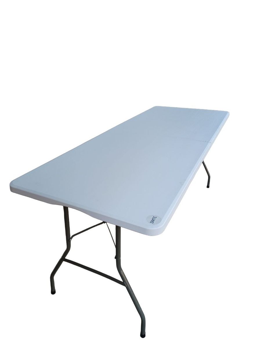 SMTE - HR-21062 - Foldable Rectangular Table, White - Set 2