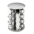 Spice Rack Set, 16-Pieces - Silver