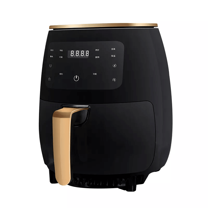 5L Digital Control Hot Air Fryer - Black