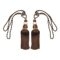 Tieback - Rope - Brown (2 Pack)