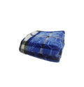 High Quality 1 Ply Extreme Warm Winter Blanket & IYWA Tieback - Blue