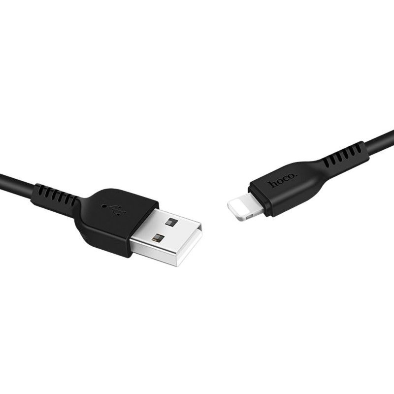 Hoco X20 USB Lightning Cable 3M - Black