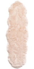 Shaggy Area Rug Soft Fluffy Rug 60cm x 180cm - Pink
