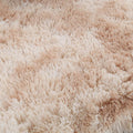 Light Fluffy Shaggy Rug/Carpet - Biege&Brown