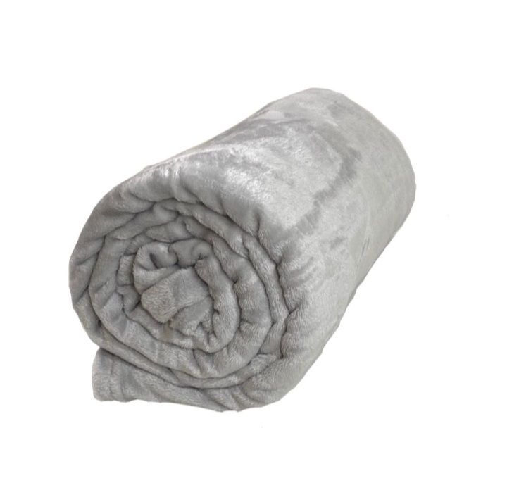 Fleece Blanket - Soft touch - Very warm - Queen Size - Grey