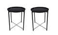 2 x Metal Coffee Tables