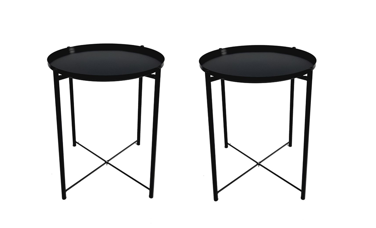 2 x Metal Coffee Tables