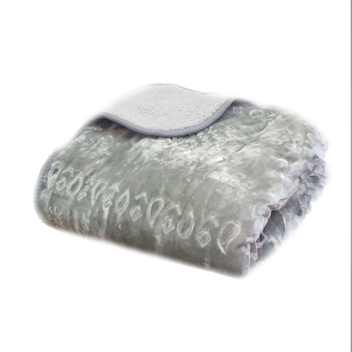 Warm Exclusive 2 in 1 Luxury Fleece Blanket For Winter - Lava