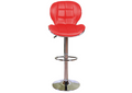 Modello Quadrato Bar Stool Red