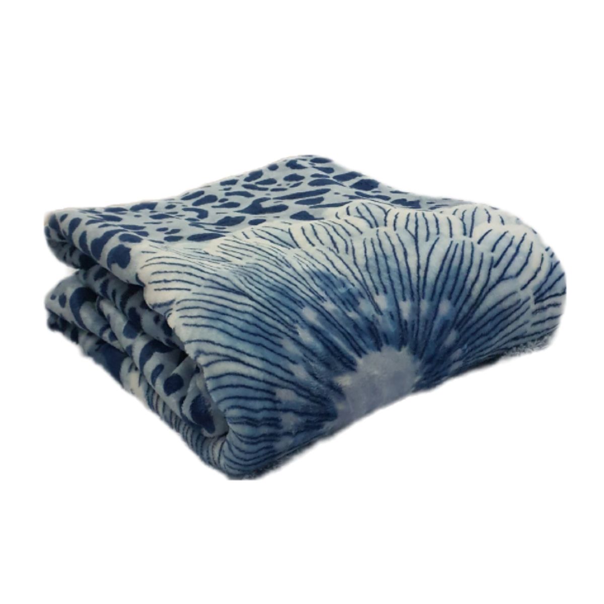 Double Size IYWA Blanket - One-Ply - Warm and Comfy - Light Blue