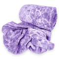 Rainbow - Fleece Blanket 210x150cm - Warm Winter Throw - Lavender
