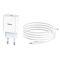 Hoco Smart Phone Fast Charge 20W PD3.0 Plug Adapter with Iphone 1M Cable